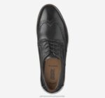 Shoes Black Full Grain XB6RX358 Johnston & Murphy Men Holden Wingtip - Image 2