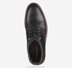 Shoes Black Full Grain XB6RX363 Johnston & Murphy Men Welch Plain Toe Boot - Image 2