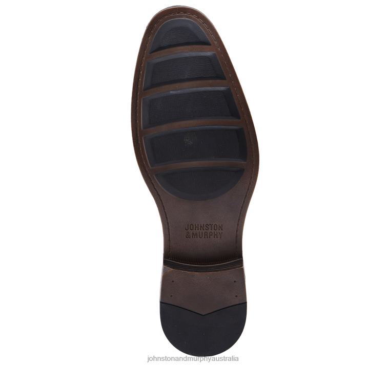 Shoes Black Full Grain XB6RX389 Johnston & Murphy Men Lewis Cap Toe - Image 3