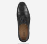 Shoes Black Full Grain XB6RX56 Johnston & Murphy Men Danridge Cap Toe - Image 2