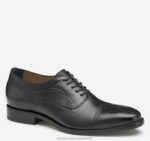 Shoes Black Full Grain XB6RX56 Johnston & Murphy Men Danridge Cap Toe