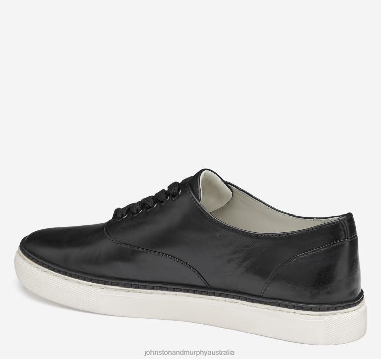 Shoes Black Glove Leather XB6RX1194 Johnston & Murphy Women Callie Oxford - Image 2