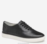Shoes Black Glove Leather XB6RX1194 Johnston & Murphy Women Callie Oxford