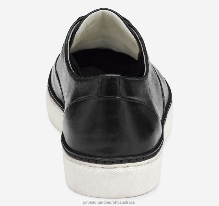 Shoes Black Glove Leather XB6RX1194 Johnston & Murphy Women Callie Oxford - Image 3