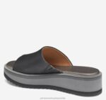 Shoes Black Glove Leather XB6RX1227 Johnston & Murphy Women Grace Slide - Image 2