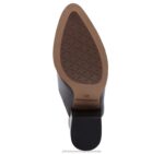 Shoes Black Italian Calfskin XB6RX1239 Johnston & Murphy Women Trista Mule - Image 5