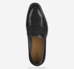 Shoes Black Italian Calfskin XB6RX83 Johnston & Murphy Men Meade Penny - Image 2