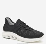 Shoes Black Knit/Nylon XB6RX1221 Johnston & Murphy Women Activate Knit U-Throat