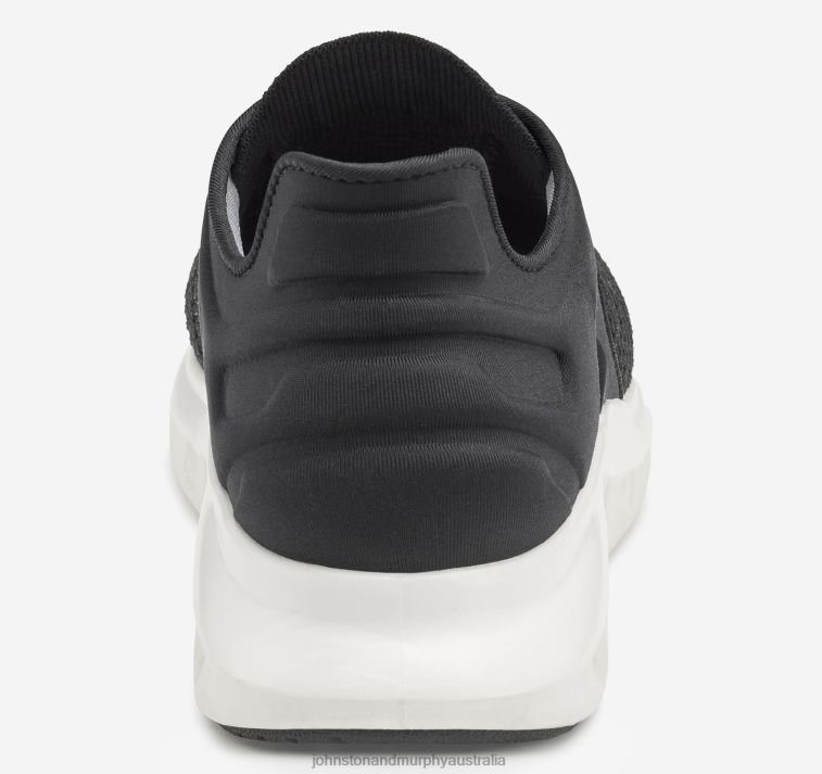 Shoes Black Knit/Nylon XB6RX1221 Johnston & Murphy Women Activate Knit U-Throat - Image 3