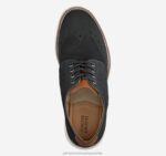 Shoes Black Knit XB6RX1348 Johnston & Murphy Boy Big Kid Holden Knit Wingtip - Image 2