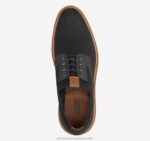 Shoes Black Knit XB6RX43 Johnston & Murphy Men Upton Knit Plain Toe - Image 2