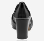 Shoes Black Patent Leather/Kid Suede XB6RX1255 Johnston & Murphy Women Charlotte Loafer - Image 3
