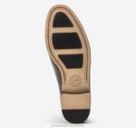 Shoes Black Sheepskin XB6RX256 Johnston & Murphy Men Baldwin Bit - Image 4