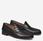 Shoes Black Sheepskin XB6RX337 Johnston & Murphy Men Baldwin Penny