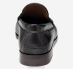 Shoes Black Sheepskin XB6RX337 Johnston & Murphy Men Baldwin Penny - Image 3