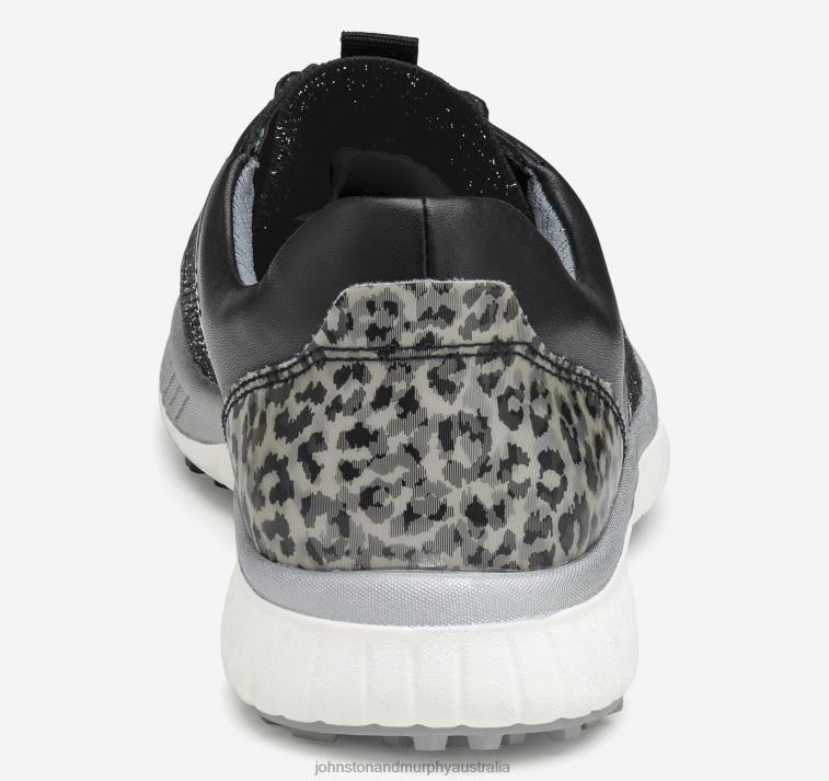 Shoes Black/Silver Waterproof Knit XB6RX1244 Johnston & Murphy Women XC4 H2-Sport Hybrid - Image 3
