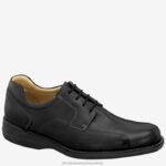 Shoes Black Tumbled Calf XB6RX170 Johnston & Murphy Men Shuler Bicycle
