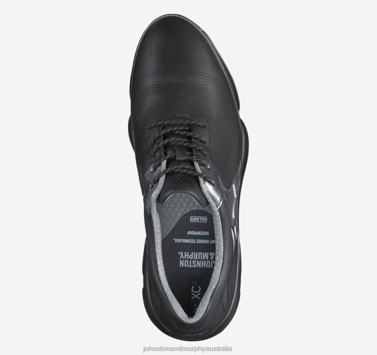 Shoes Black Waterproof Full Grain/Gray TPU XB6RX215 Johnston & Murphy Men XC4 GT2 Luxe U-Throat - Image 2