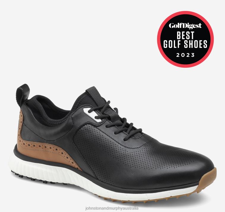 Shoes Black Waterproof Full Grain XB6RX173 Johnston & Murphy Men XC4 H1-Luxe Hybrid - Image 1