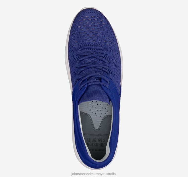Shoes Blue Knit/Nylon XB6RX1210 Johnston & Murphy Women Activate Knit U-Throat - Image 4