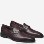 Shoes Bordeaux Italian Calfskin XB6RX275 Johnston & Murphy Men Parkes Bit