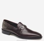 Shoes Bordeaux Italian Calfskin XB6RX275 Johnston & Murphy Men Parkes Bit - Image 4