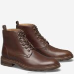 Shoes Brandy Full Grain XB6RX342 Johnston & Murphy Men Welch Plain Toe Boot