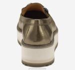 Shoes Bronze Metallic Sheepskin XB6RX1262 Johnston & Murphy Women Gracelyn Chain Loafer - Image 3