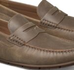 Shoes Brown American Full Grain XB6RX273 Johnston & Murphy Men Baldwin Driver Penny - Image 5