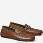 Shoes Brown Italian Calfskin XB6RX199 Johnston & Murphy Men Dayton Bit