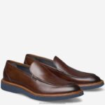 Shoes Brown Italian Calfskin XB6RX216 Johnston & Murphy Men Jameson Venetian