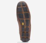 Shoes Brown Italian Calfskin XB6RX270 Johnston & Murphy Men Dayton Penny - Image 4