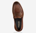 Shoes Brown Italian Calfskin XB6RX313 Johnston & Murphy Men Jameson Penny - Image 2