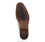 Shoes Brown Italian Calfskin XB6RX319 Johnston & Murphy Men Ellsworth Cap Toe - Image 4