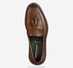 Shoes Brown Italian Calfskin XB6RX385 Johnston & Murphy Men Hartley Tassel - Image 2