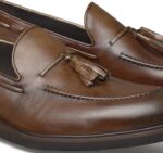 Shoes Brown Italian Calfskin XB6RX385 Johnston & Murphy Men Hartley Tassel - Image 5