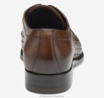 Shoes Brown Italian Woven Calfskin XB6RX182 Johnston & Murphy Men Ellsworth Cap Toe - Image 3