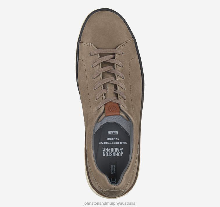 Shoes Brown Nubuck XB6RX204 Johnston & Murphy Men XC4 Foust Lace-to-Toe - Image 2