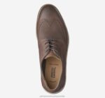 Shoes Brown Oiled Full Grain XB6RX228 Johnston & Murphy Men Holden Embossed Wingtip - Image 2