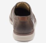 Shoes Brown Oiled Full Grain XB6RX228 Johnston & Murphy Men Holden Embossed Wingtip - Image 3