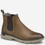 Shoes Brown Oiled Full Grain XB6RX338 Johnston & Murphy Men XC4 Tanner Chelsea Boot