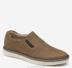Shoes Brown Oiled Nubuck XB6RX1335 Johnston & Murphy Boy Big Kid McGuffey Slip-On