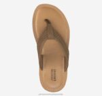 Shoes Brown Oiled Nubuck XB6RX1341 Johnston & Murphy Boy Big Kid Norris Thong - Image 2