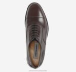 Shoes Burgundy Calfskin XB6RX315 Johnston & Murphy Men Melton Cap Toe - Image 2