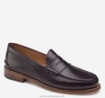 Shoes Burgundy Full Grain XB6RX340 Johnston & Murphy Men Halstead Penny