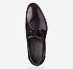 Shoes Burgundy Italian Textured Patent XB6RX366 Johnston & Murphy Men Highland Tassel Slip-On - Image 2