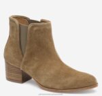 Shoes Chestnut Italian Suede XB6RX1241 Johnston & Murphy Women Trista Chelsea