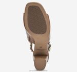 Shoes Cognac Calfskin XB6RX1203 Johnston & Murphy Women Evelyn Chain Sandal - Image 5