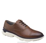 Shoes Cognac Full Grain XB6RX324 Johnston & Murphy Men XC4 Tanner Cap Toe - Image 5
