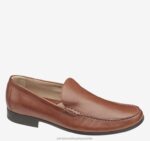 Shoes Cognac Sheepskin XB6RX187 Johnston & Murphy Men Cresswell Venetian